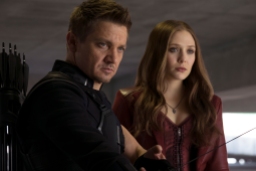 Hawkeye and Scarlet Witch